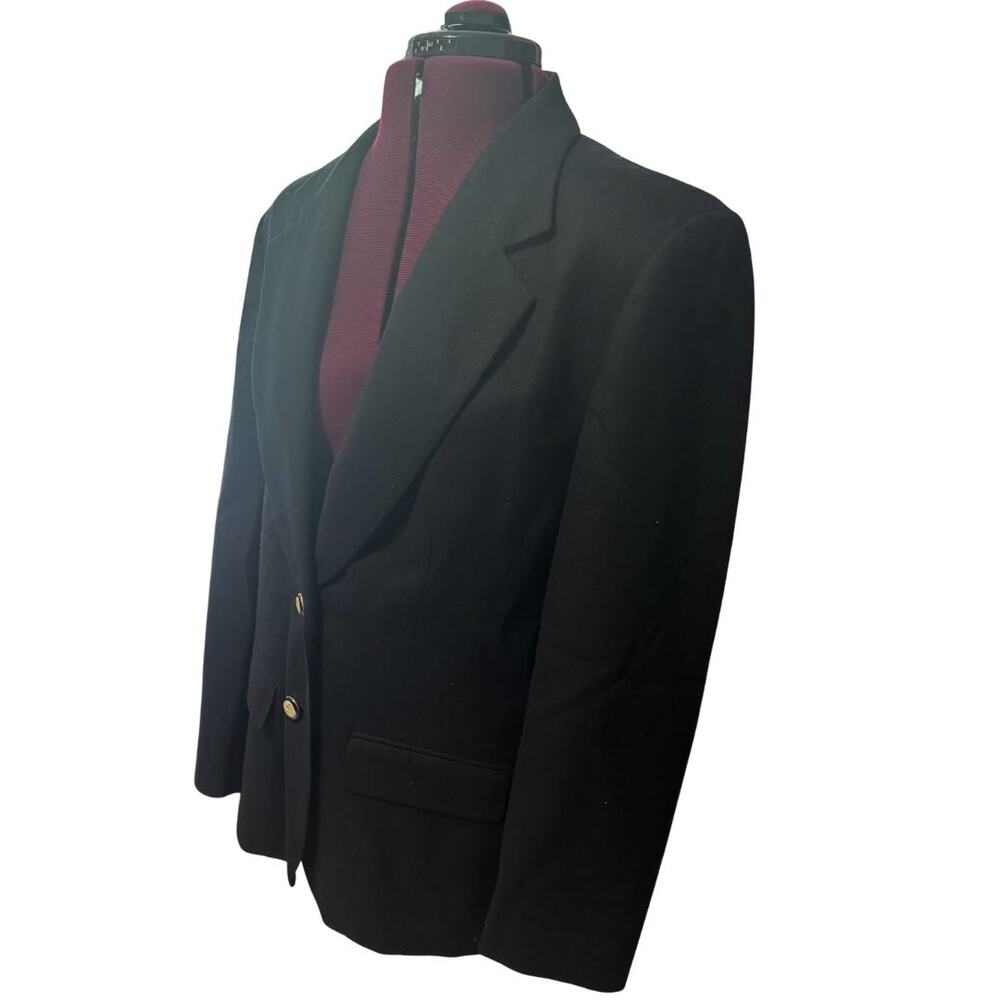 Pendleton Virgin Wool Single Breasted 2 Gold Butt… - image 2